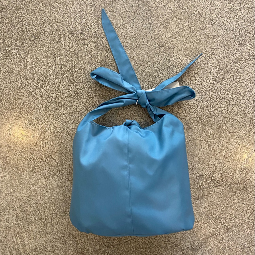 Handmade Blue Messenger Bag